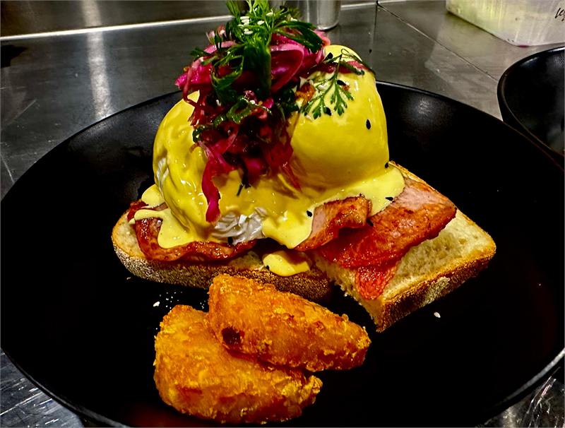 Featured dish: Bacon Benedict