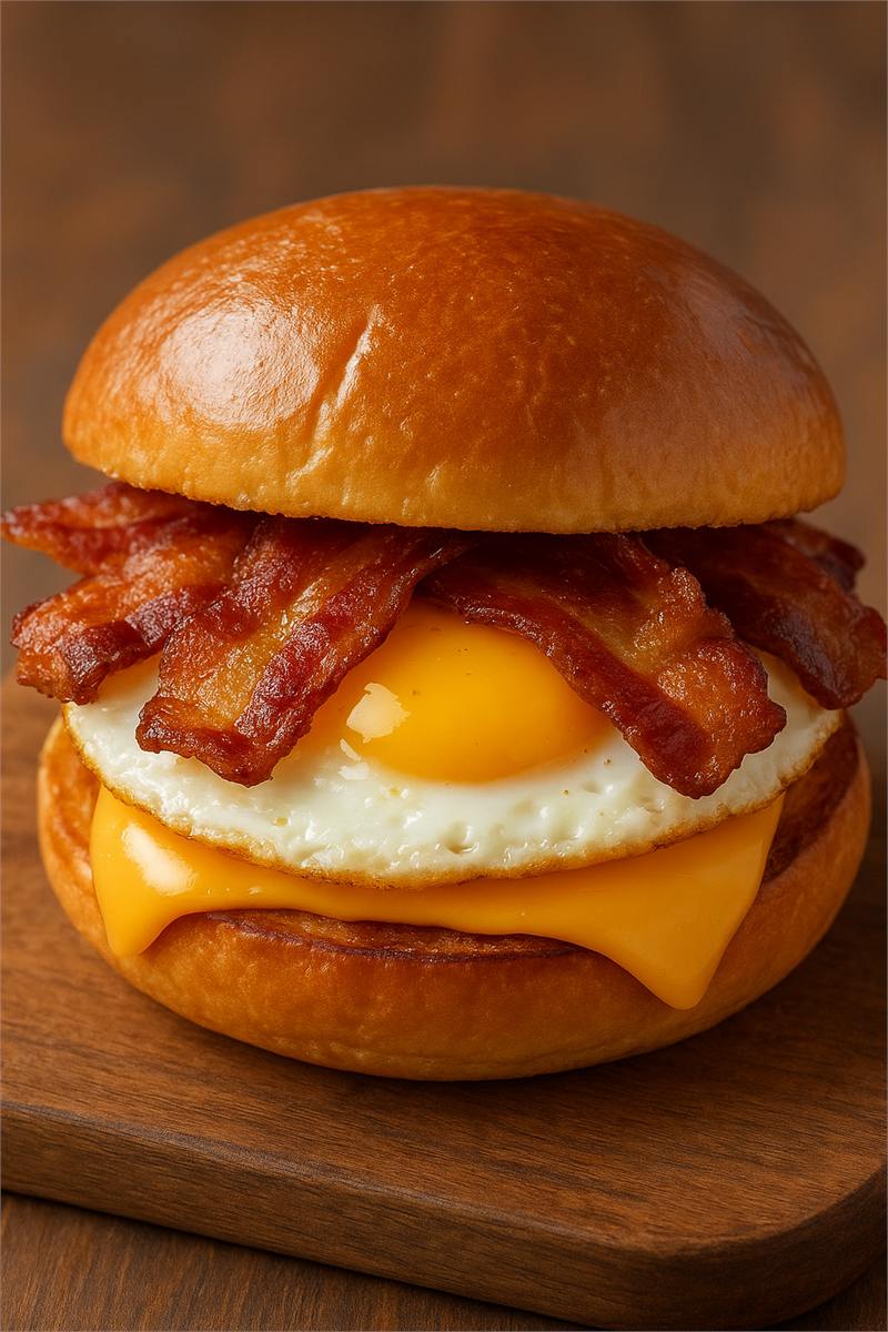 Featured dish: The Bacon & Egg Roll
