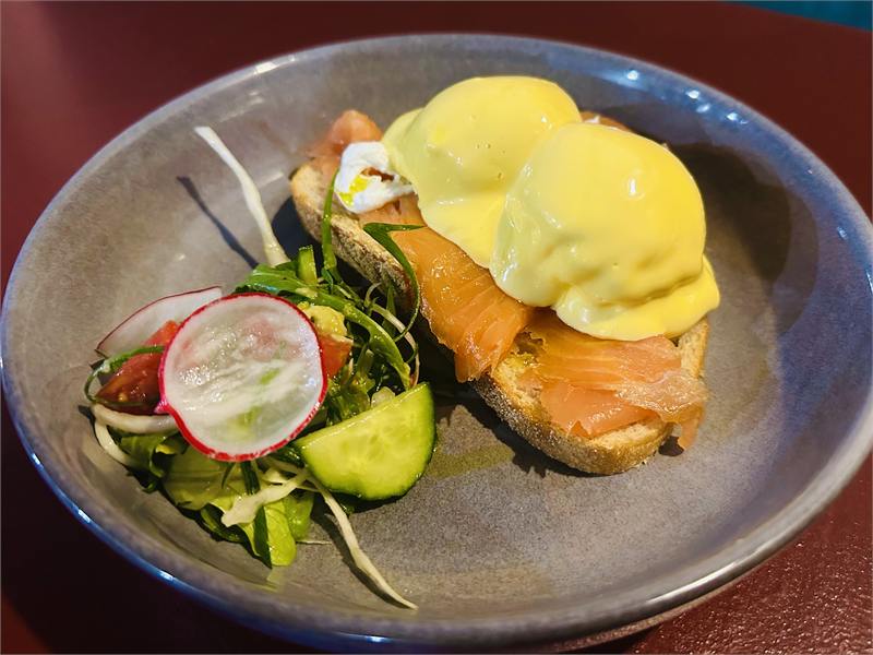 Featured dish: Salmon Benedict